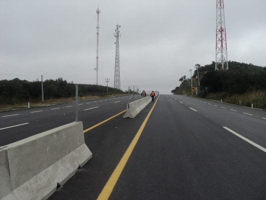 km 121+500 vista adelante